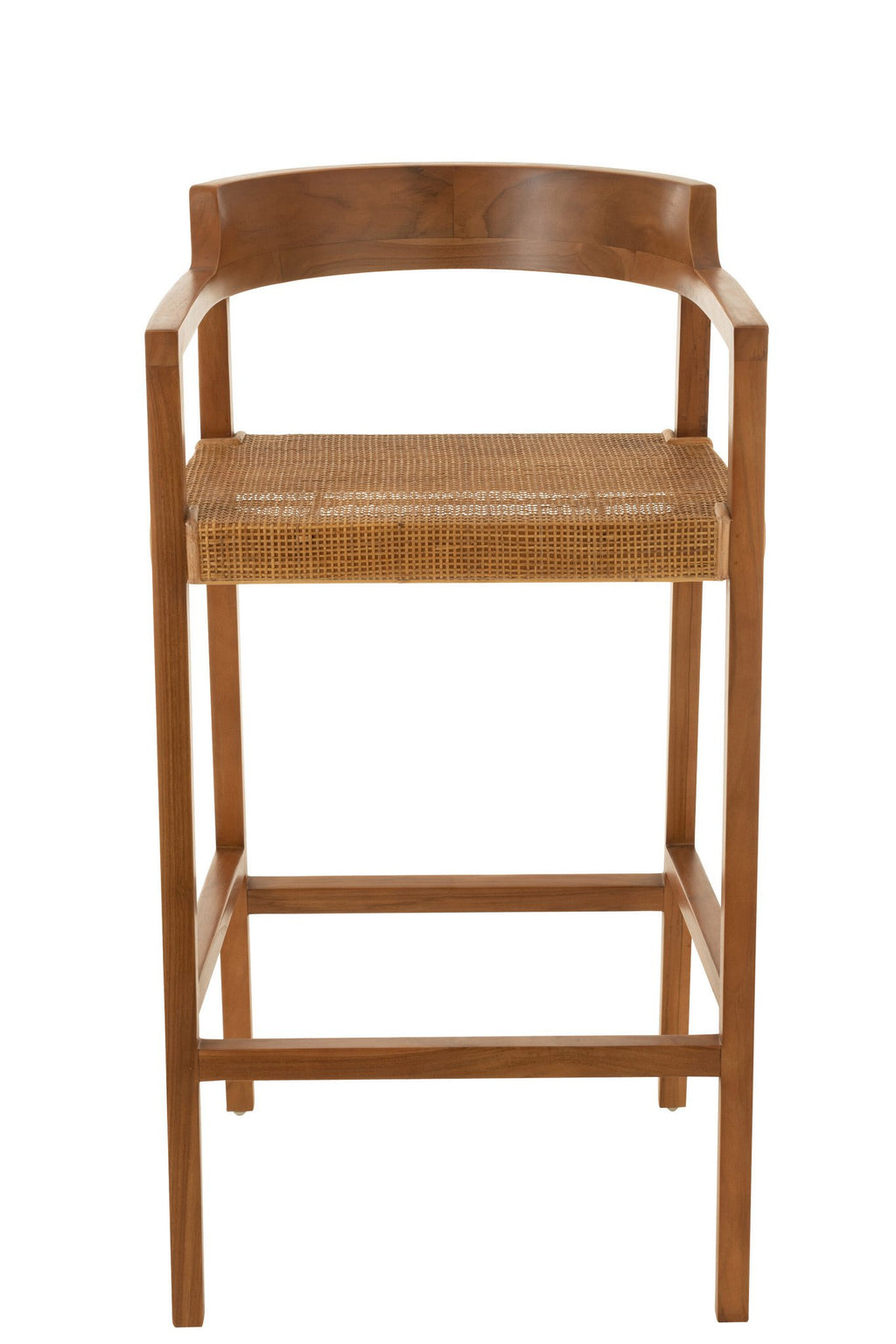 J-Line barstoel Emma - hout - bruin