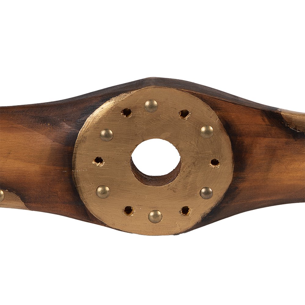 Decoratie 12x3x120 cm Bruin Hout