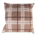 Kussenhoes 45x45 cm Beige Polyester Gewei