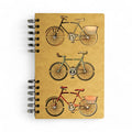 Duurzaam Houten Notitieboek Vintage Fietsen – Komoni