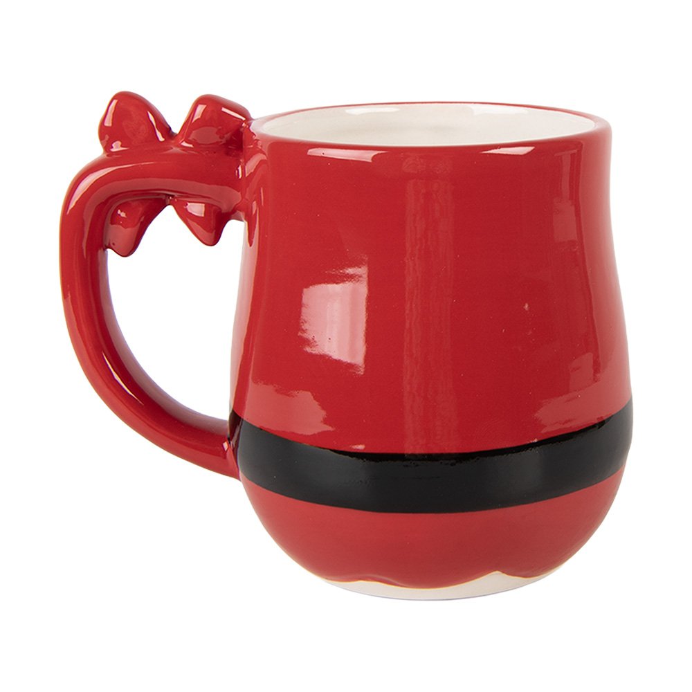 Mok Kerstman 400 ml Rood Keramiek