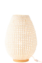 J-Line lamp Twisted - metaal - wit