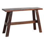 Factory houten bankje - 85x20x50 cm