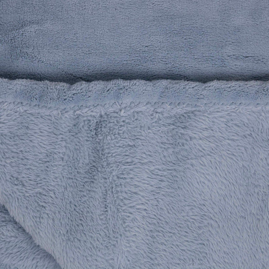 Milky plaid ijs blauw 130x200cm