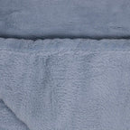 Milky plaid ijs blauw 130x200cm