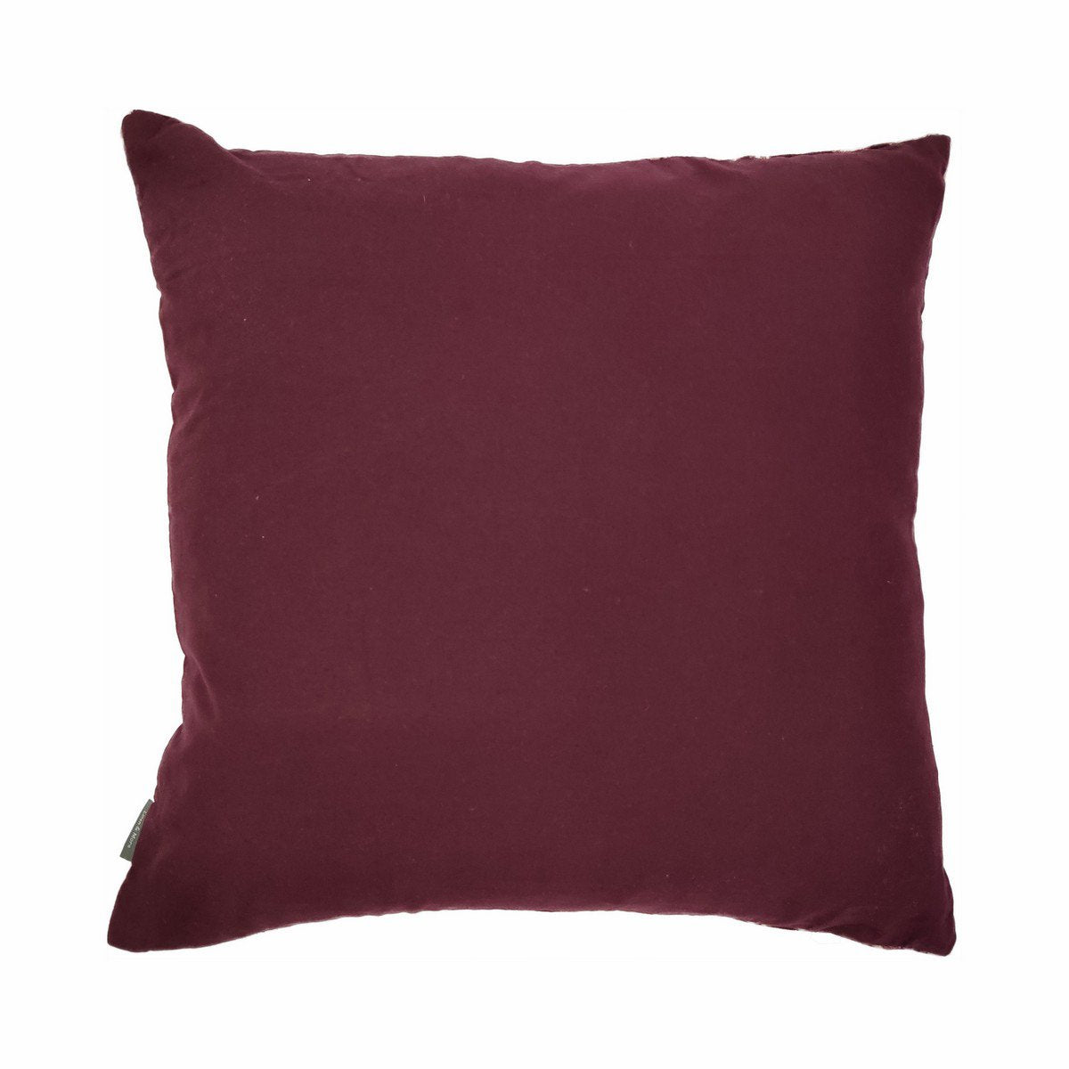 Elephant Print kussen bordeaux 45x45cm