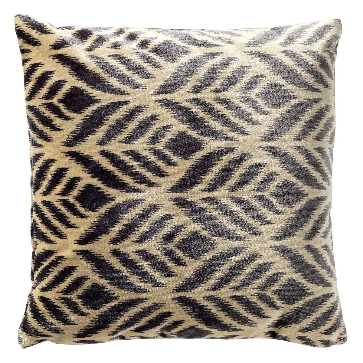 Alexa | Cushion 45x45 cm | Houtskool grijs | Antraciet | Hoii | met duurzame kussenvulling