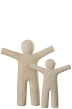 J-Line figuur P'tit Maurice - polyresin - beige - large