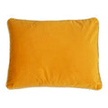 Half kussen fluweel goud honing 35x45cm
