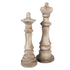 Decoratie Ornament Ø 17x51 cm Beige Keramiek