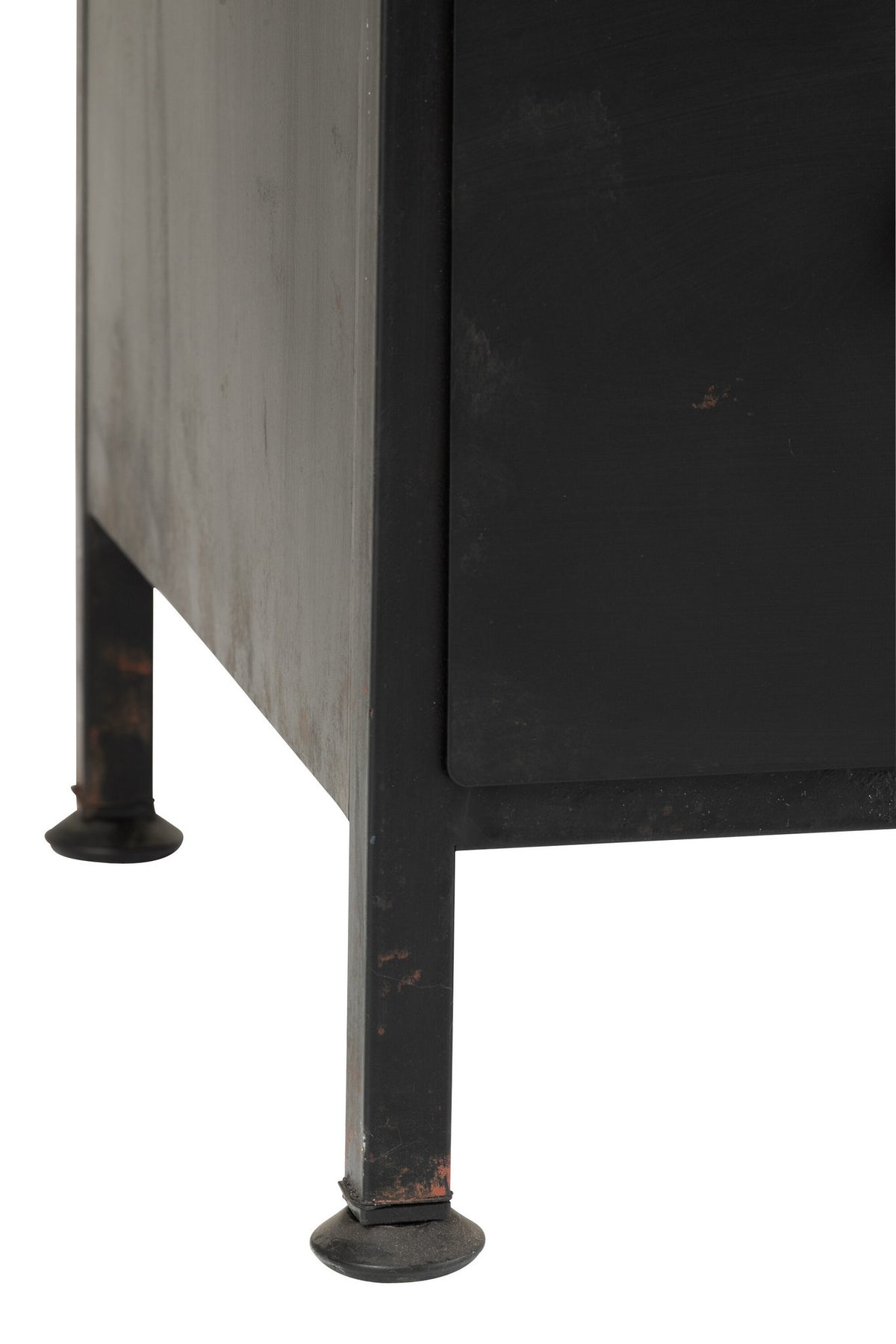 J-Line kast Cade - ijzer - zwart