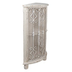 Wandkast Wit, Hout en IJzer 81x32x103 cm