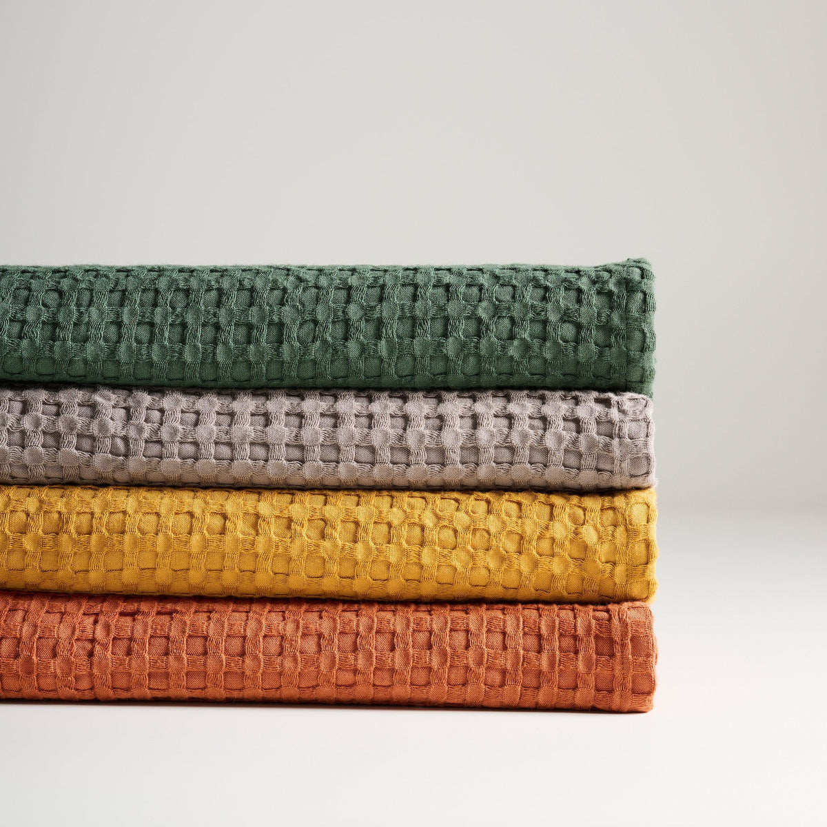 Katoenen bamboewafelhanddoek - Verhoogd absorptievermogen