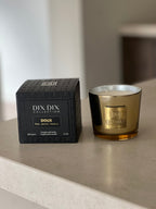 Luxe en duurzame geurkaars Doux - Goud - S