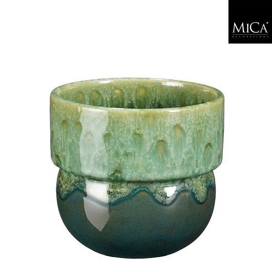 Debby pot rond groen