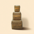 Gouden kralen Bali dozen set van 3