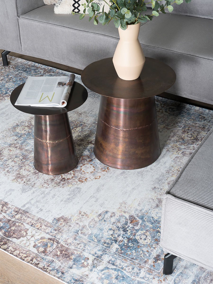 Vloerkleed Viola Taupe 160 x 230 cm