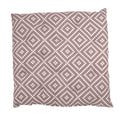 Gestippeld Etnisch stoelkussen taupe 40x40cm+5cm