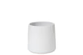 J-Line bloempot Rond - keramiek - wit - medium - Ø 23 cm
