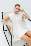 Midas sjaal ecru-beige