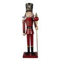 Kerstdecoratie Notenkraker 60 cm Rood Metaal