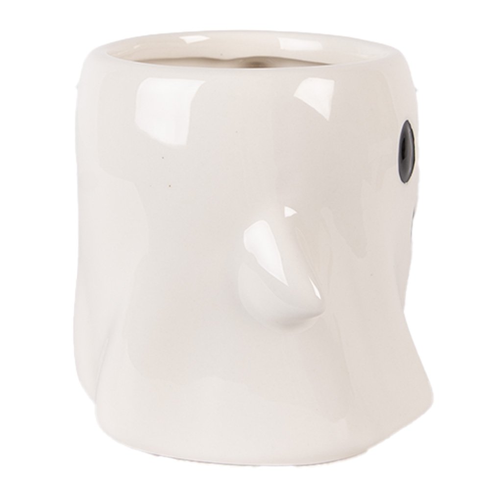 Mok Spook 350 ml Wit Keramiek