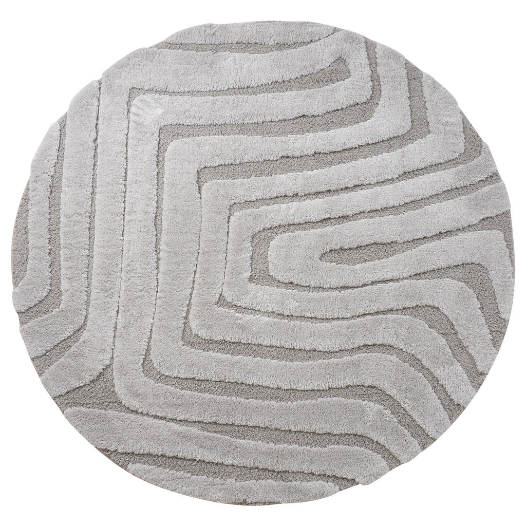 Vloerkleed Lima Beige Rond ø160 cm