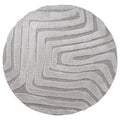 Vloerkleed Lima Beige Rond ø160 cm