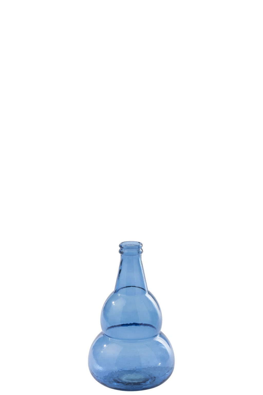 J-Line vaas - glas - blauw