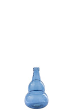 J-Line vaas - glas - blauw