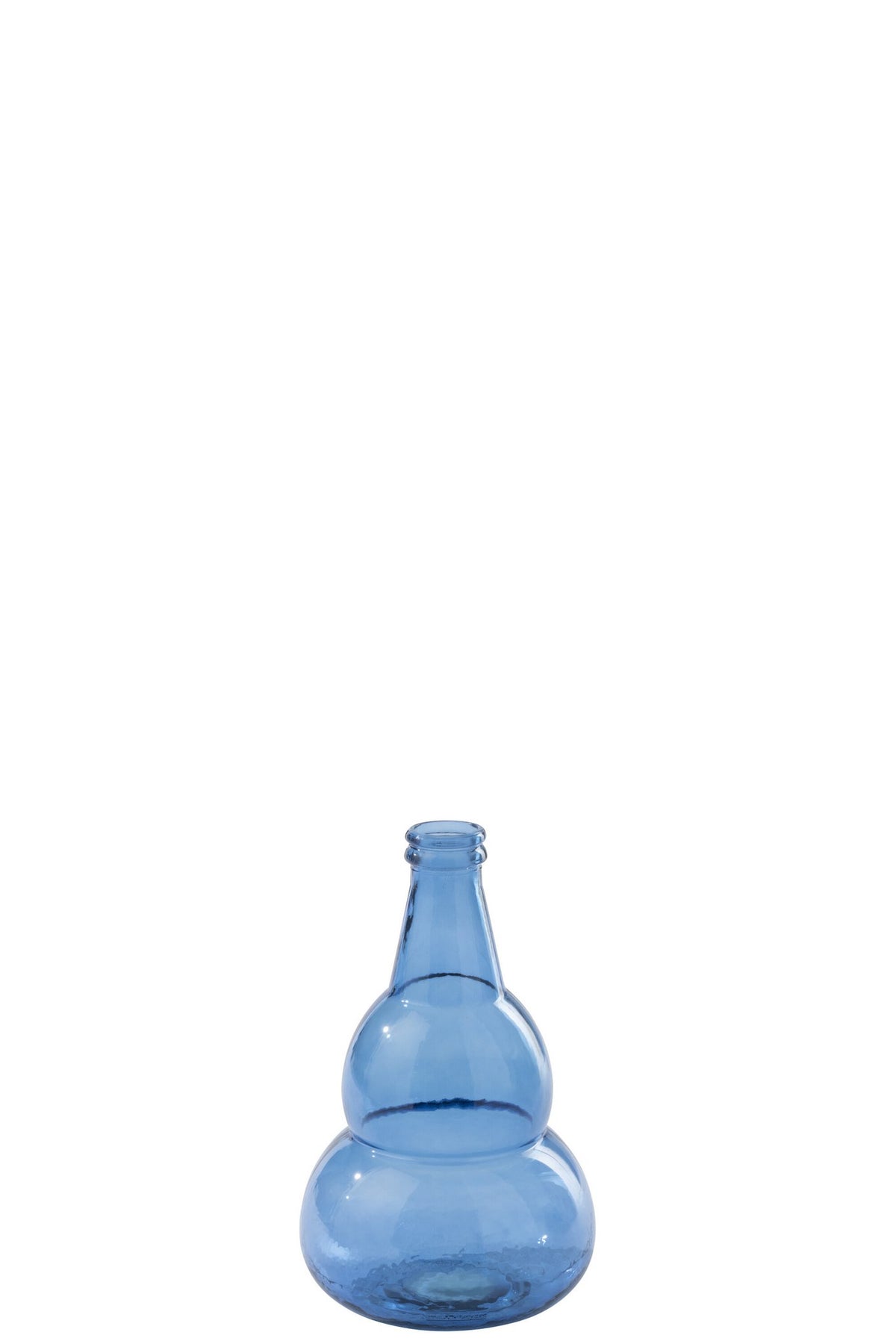 J-Line vaas - glas - blauw
