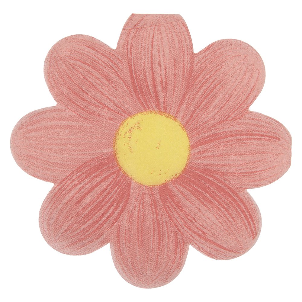 Servetten Papier Set van 20 Bloem 33x33 cm Roze Papier