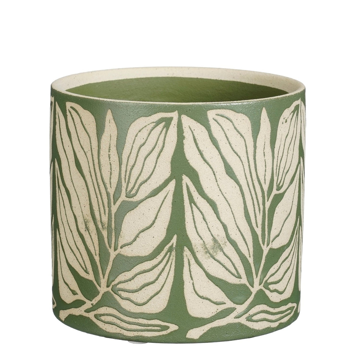 Noelle pot rond d.groen