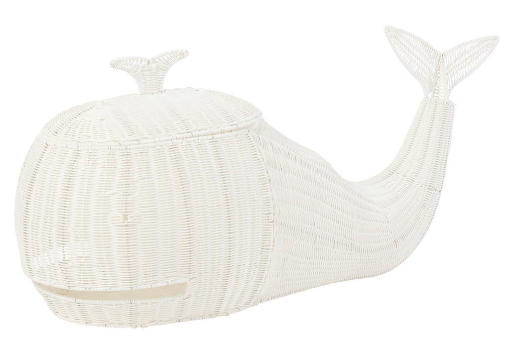 J-Line mand Walvis - kunststof - wit