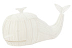 J-Line mand Walvis - kunststof - wit