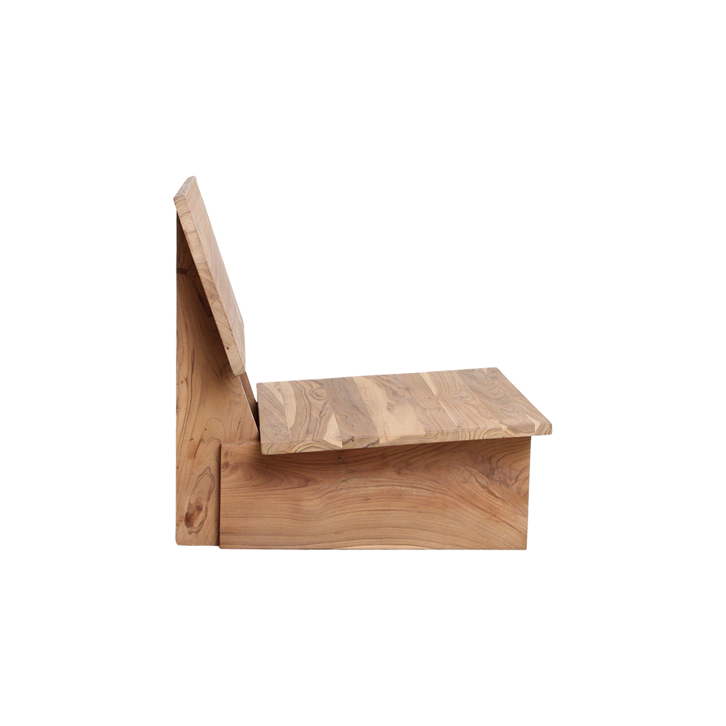 Thar teakhouten lounge stoel outdoor