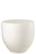 J-Line bloempot Ying - keramiek - wit - extra large - Ø 41 cm
