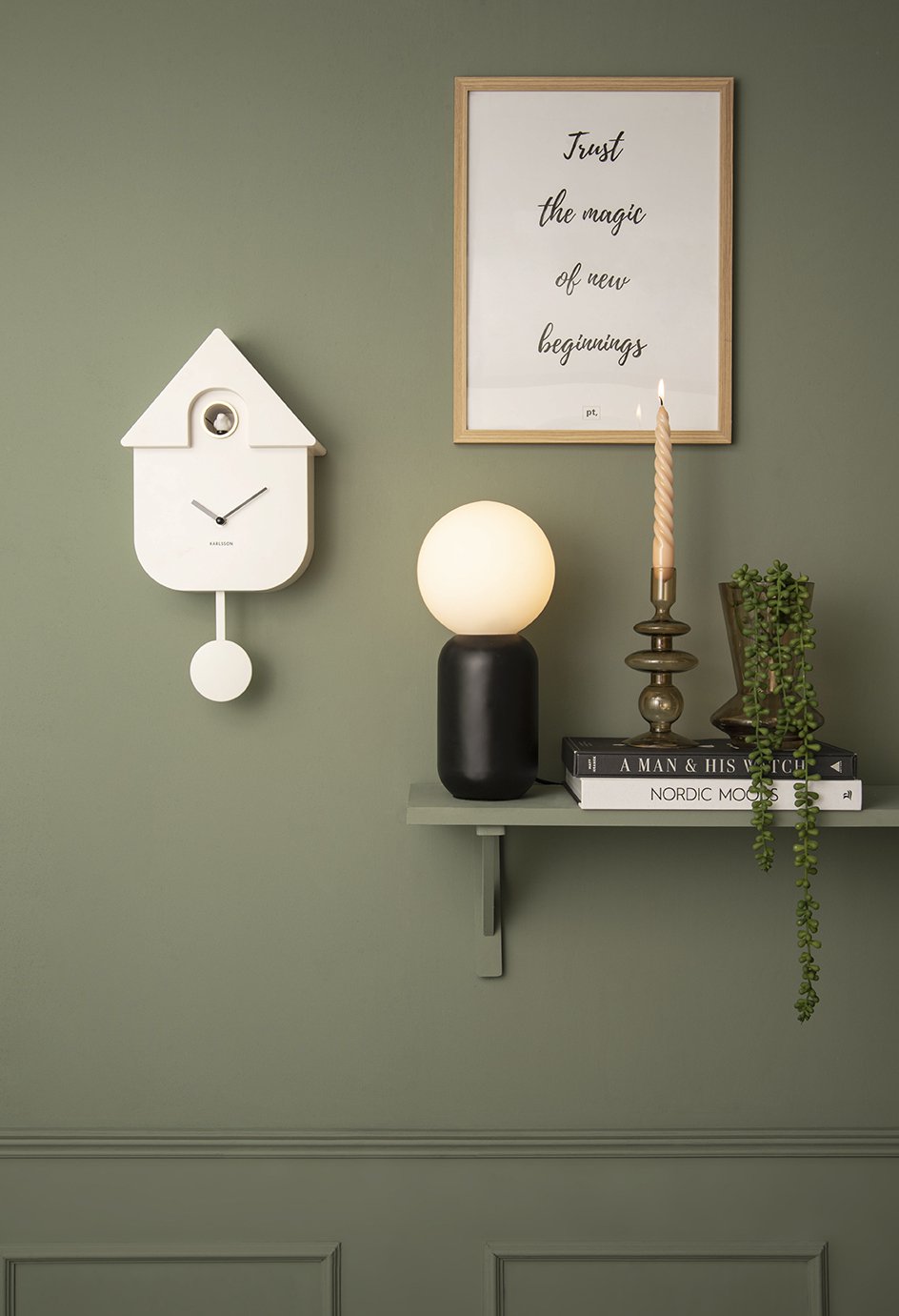 Wandklok Moderne Koekoek