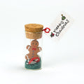 Flesje kerst gingerbreadman