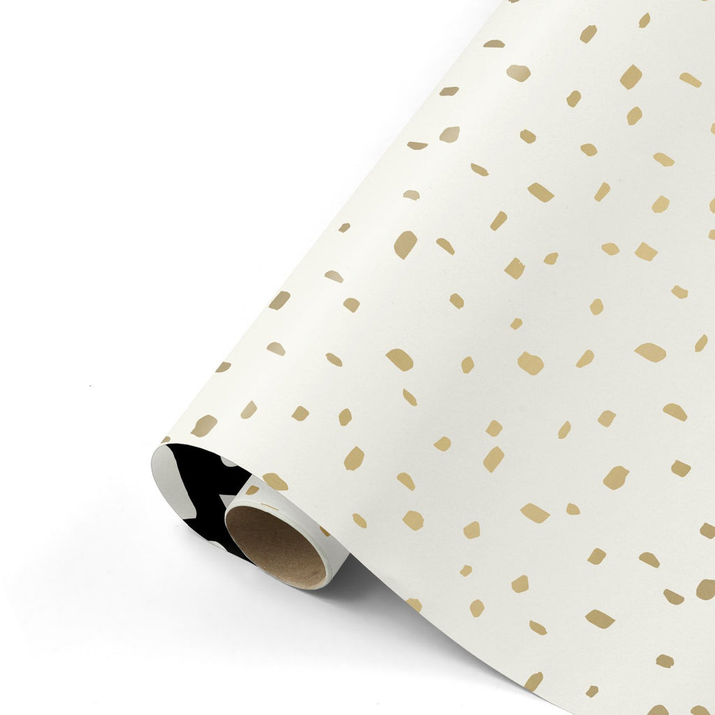 Minimal Dots '25 - Rollen cadeaupapier - 10 stuks