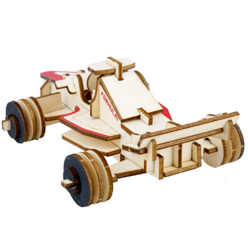 Bouwpakket Formule 1- raceauto- kleur