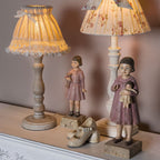 Lampenvoet Ø 10x26 cm Bruin Hout Lampvoet