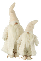 J-Line Kabouter Gewatteerde Jas Textiel Creme/Bruin Large