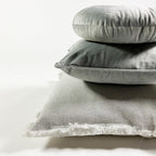 Nederlands decor Finn - Cushion 45x45 cm Micro Chip - Gray