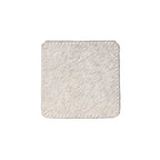 Onderzetter koe vierkant grijs 9x9cm