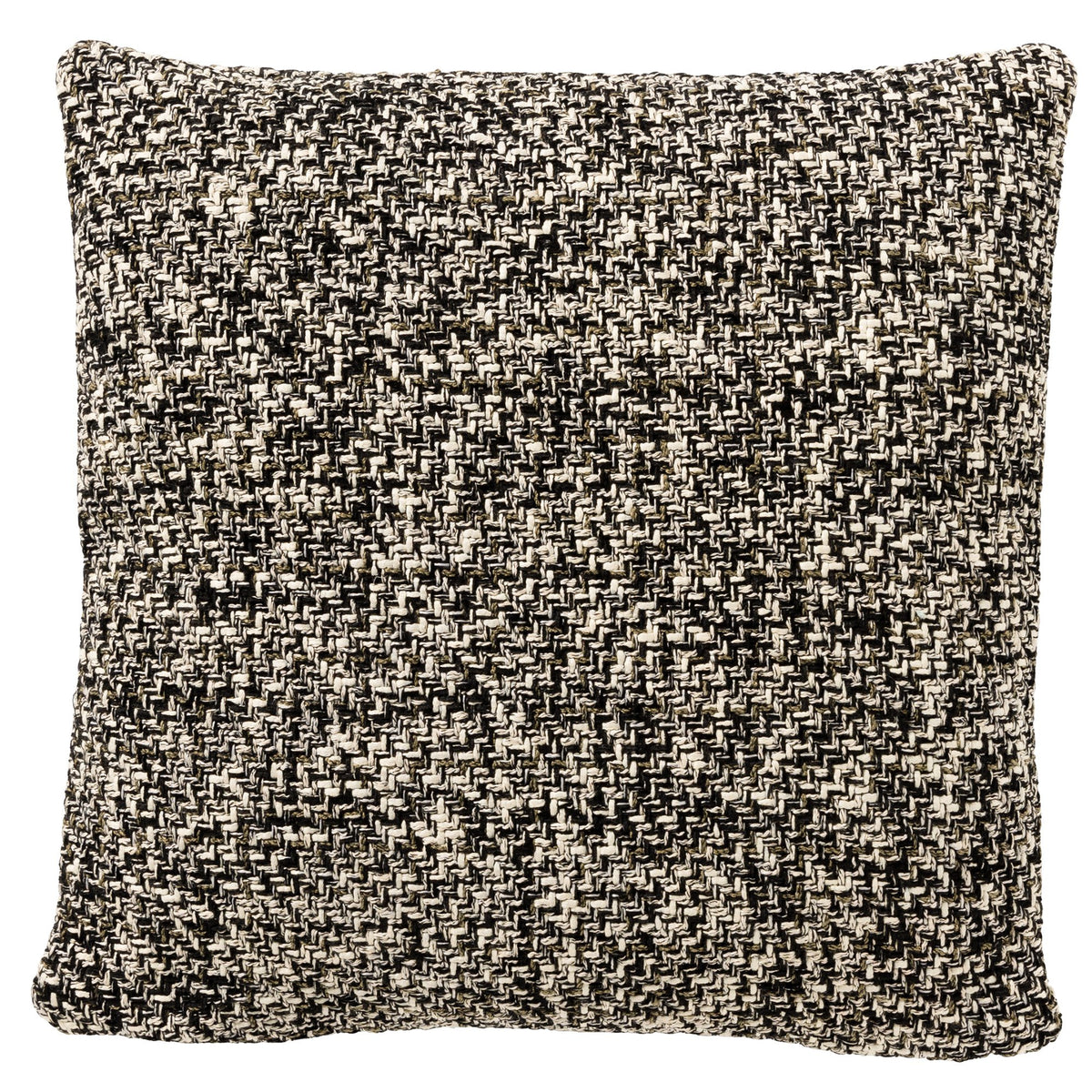 Philippe | Kussen | 45x45 cm Raven | Zwart | Hoii | Met luxe binnenkussen