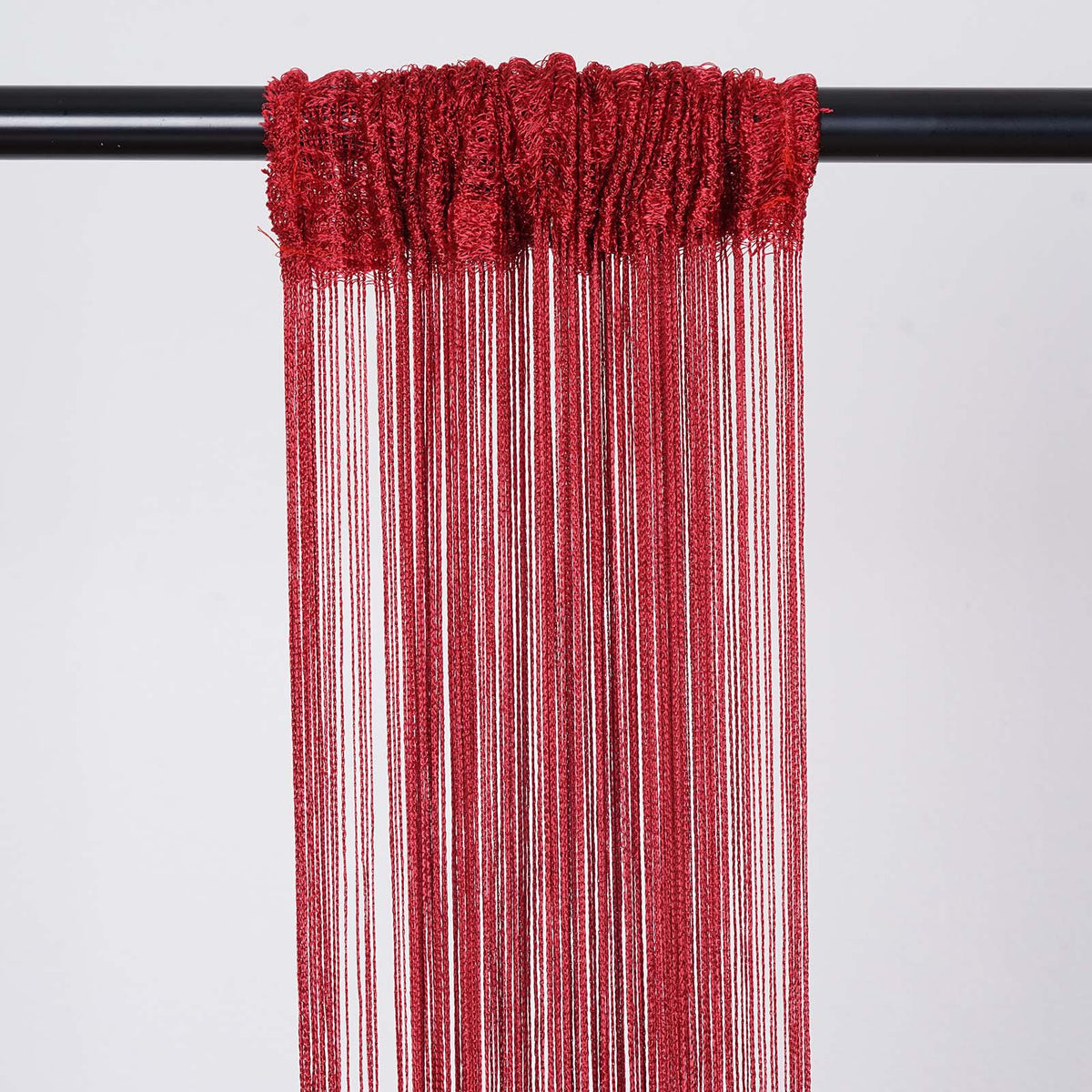 Draadgordijn 55 rood 140x250cm