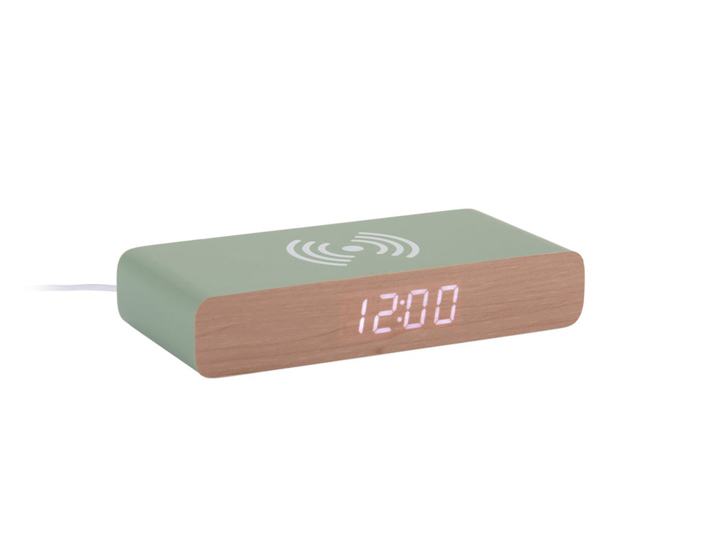Wekker Retro plat LED