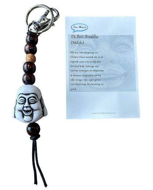 Reis Boeddha wit/zwart