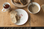 OntbijtBord Ø 20 cm beige Porselein Paddenstoelen